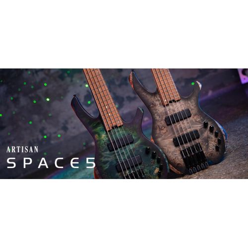 Бас-гитара CORT Artisan Space 5 (Star Dust Green) Бас-гитара CORT Artisan Space 5 (Star Dust Green)